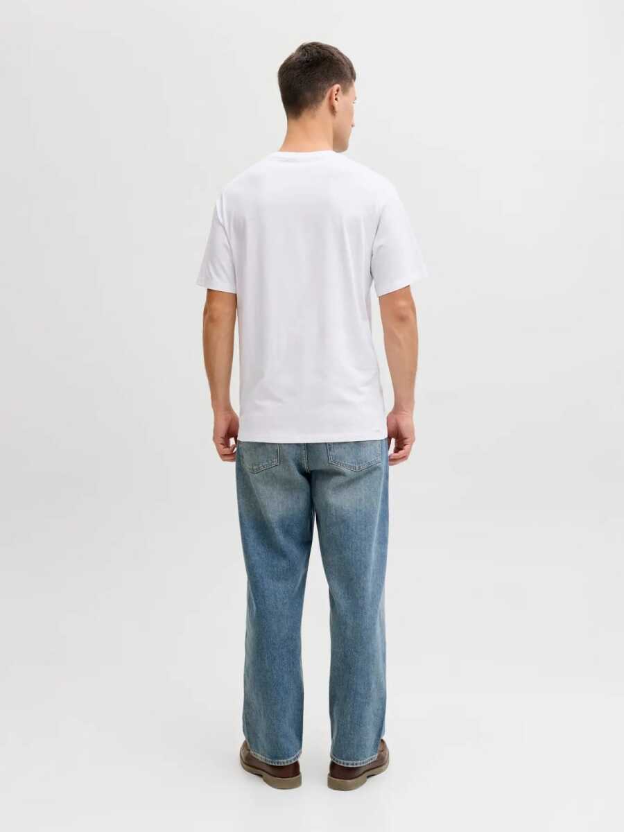 Jack Jones Jeff Logo Regular Fit Erkek Tişört 12288536 - 4