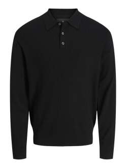 Jack Jones Jprblaedgar Knıt Polo Ls Kazak 12283290 