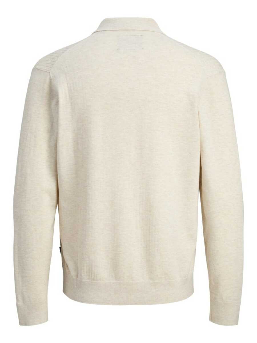 Jack Jones Jprblaedgar Knıt Polo Ls Kazak 12283290 (1)