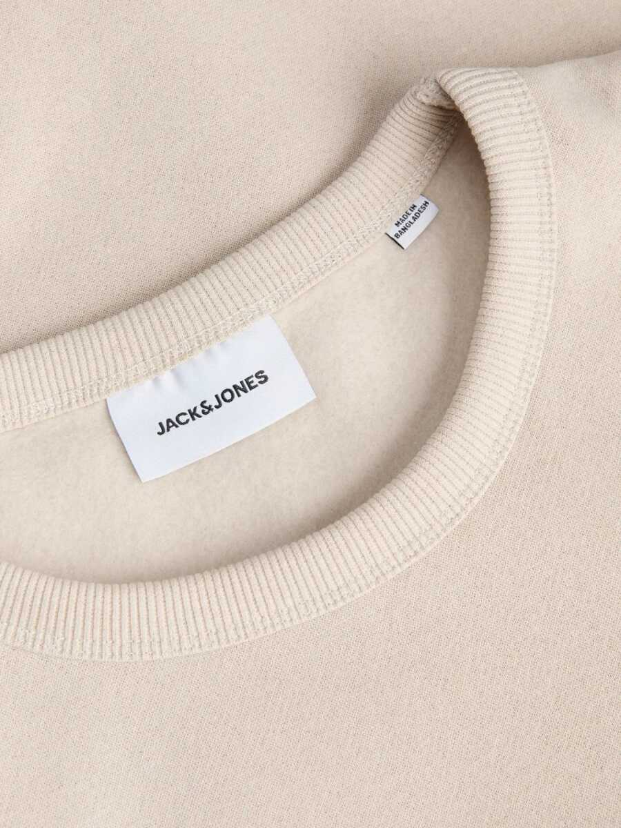 Jack Jones Leveland Bisiklet Yaka Regular Fit Erkek Sweat 12298440 - 5