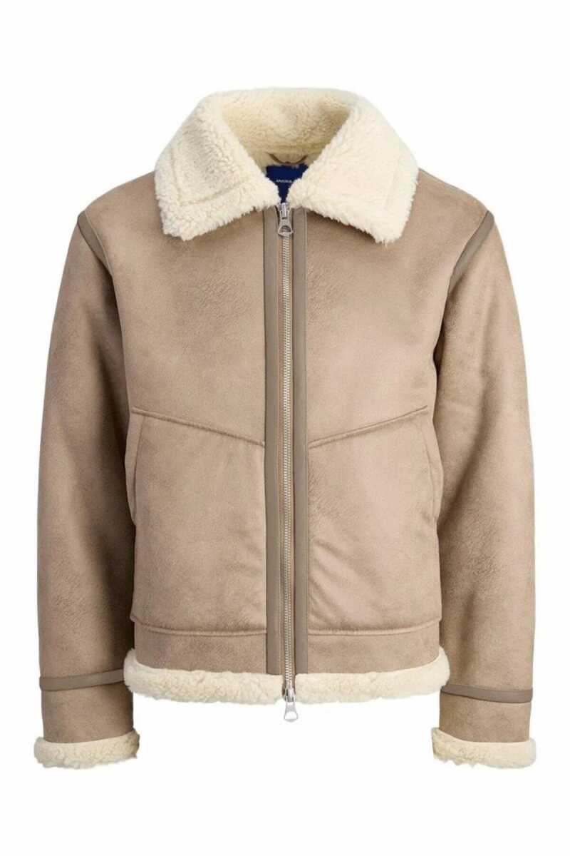Jack Jones Lıverpool Avıator Suni Deri Erkek Ceket 12282948 - 1