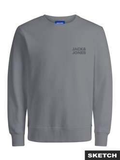 Jack Jones Logo Bisiklet Yaka Relax Fit Erkek Sweat 12290659 