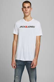 Jack Jones Logo Crew Neck Noos Erkek Tişört 12137126