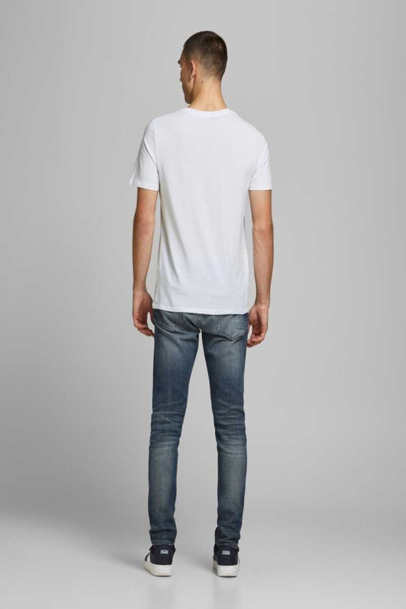 Jack Jones Logo Crew Neck Noos Erkek Tişört 12137126 - 2