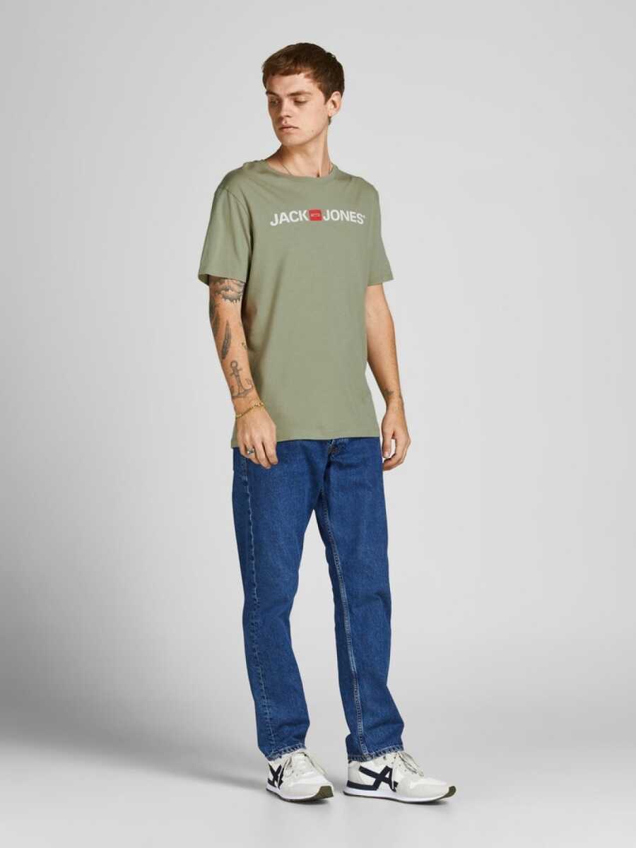 Jack Jones Logo Crew Neck Noos Erkek Tişört 12137126 - 2