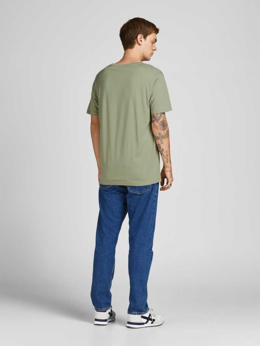 Jack Jones Logo Crew Neck Noos Erkek Tişört 12137126 - 3