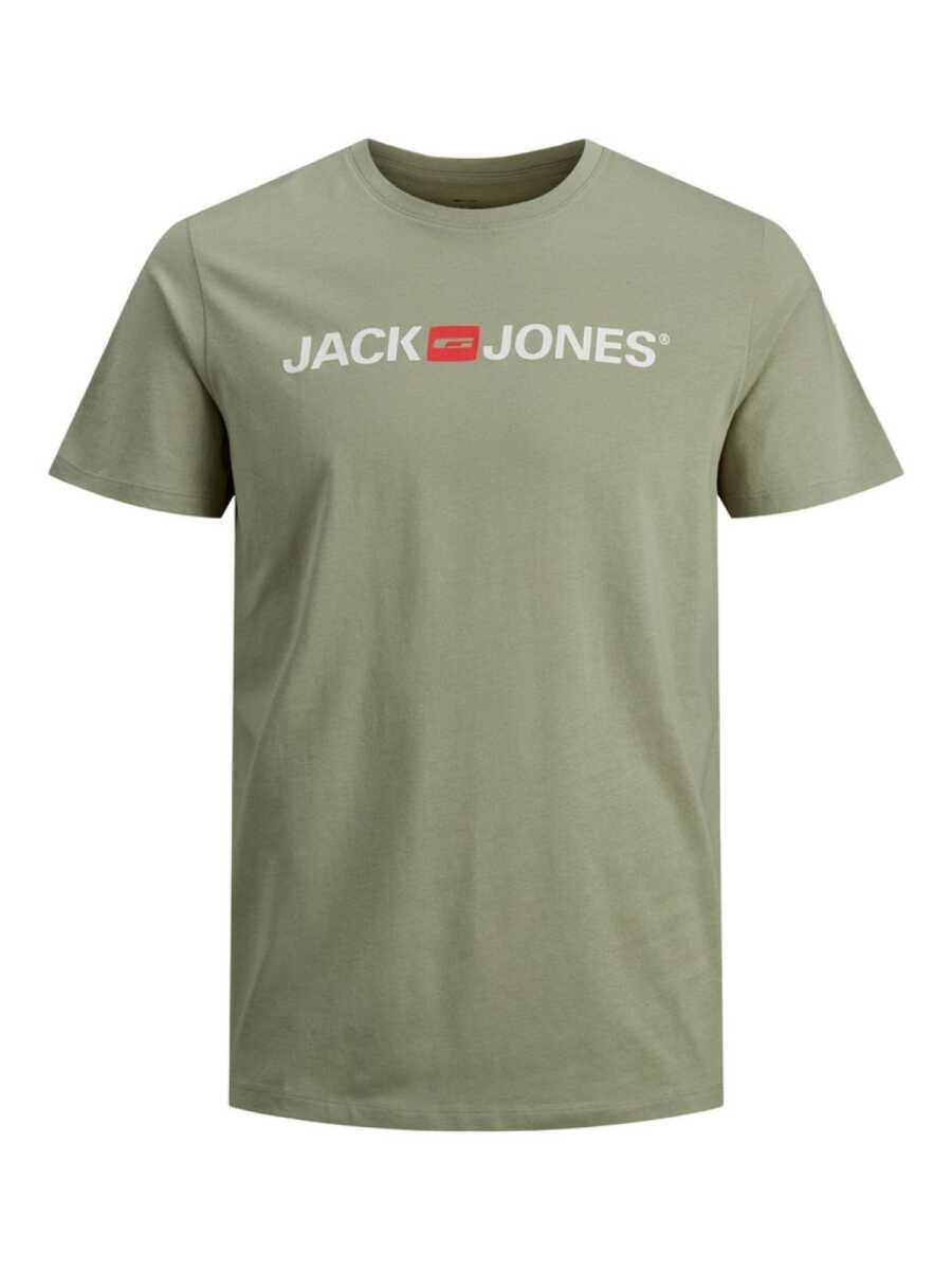 Jack Jones Logo Crew Neck Noos Erkek Tişört 12137126 - 4