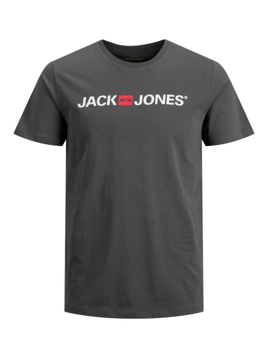 Jack Jones Logo Crew Neck Noos Erkek Tişört 12137126 - 4
