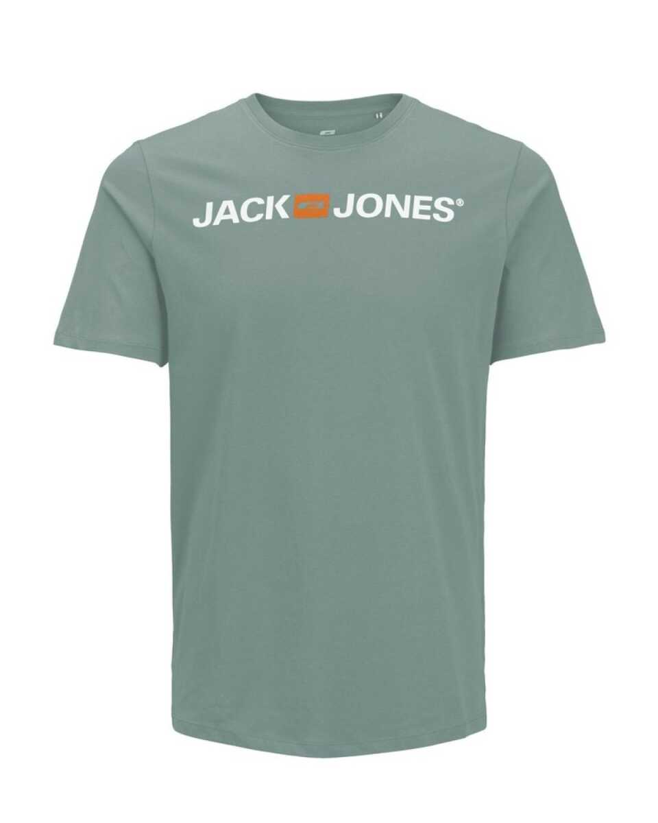 Jack Jones Logo Crew Neck Noos Erkek Tişört 12137126 - 1