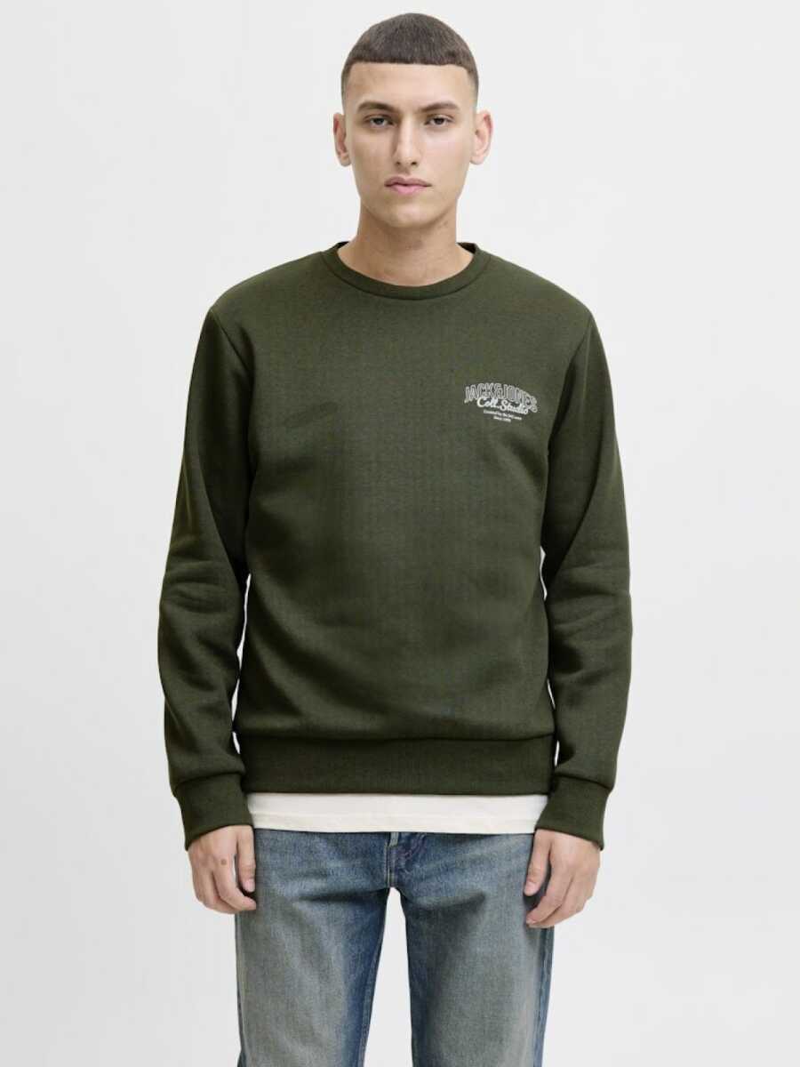 Jack Jones Makota Bisiklet Yala Regular Fit Erkek Sweat 12278601 - 1