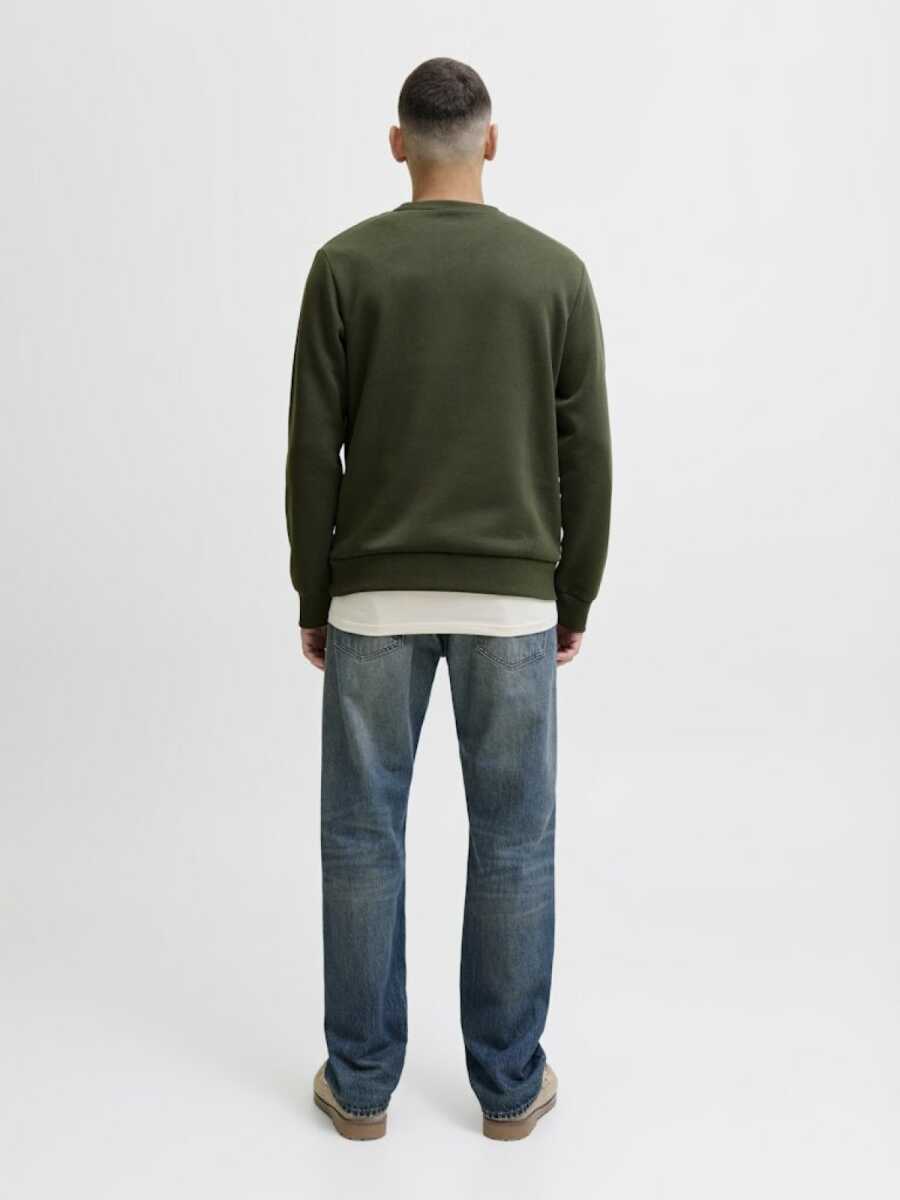 Jack Jones Makota Bisiklet Yala Regular Fit Erkek Sweat 12278601 - 4