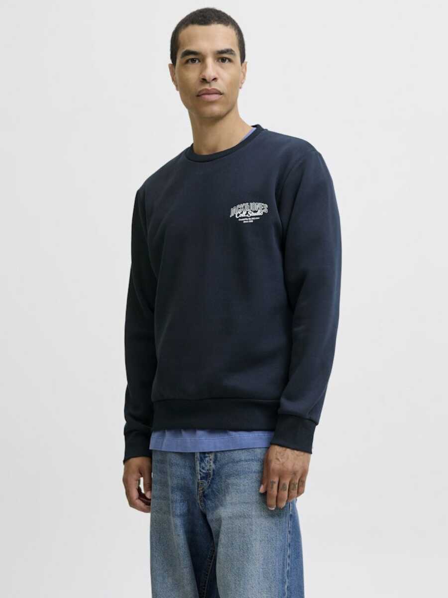 Jack Jones Makota Bisiklet Yala Regular Fit Erkek Sweat 12278601 - 1