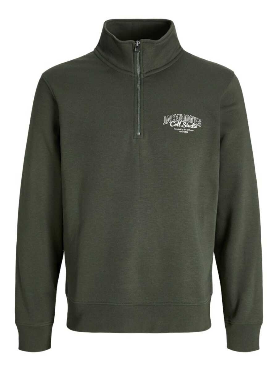 Jack Jones Makoto Halfzıp Fermuarlı Yaka Erkek Sweat 12278608 - 1