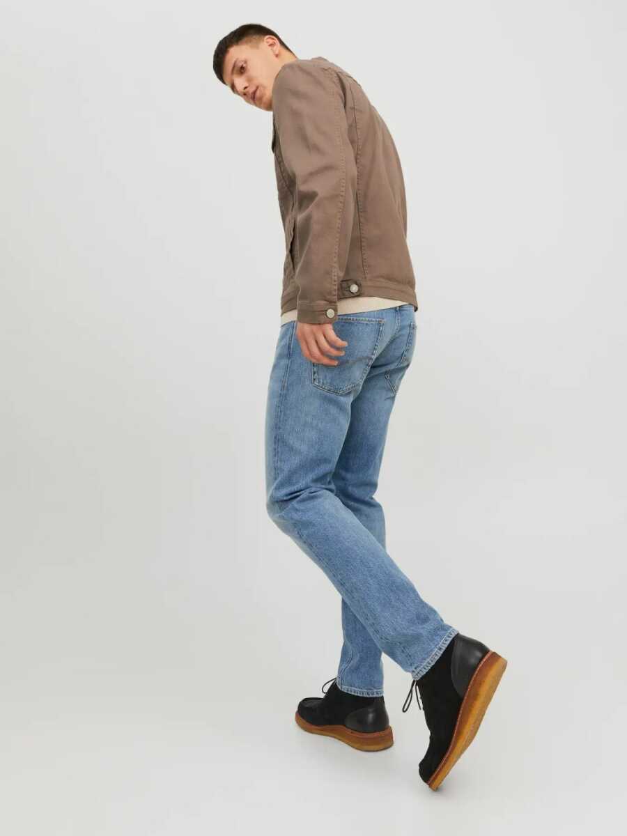 Jack Jones Mıke Tapered Fit Erkek Jean Pantolon 12237309 - 4