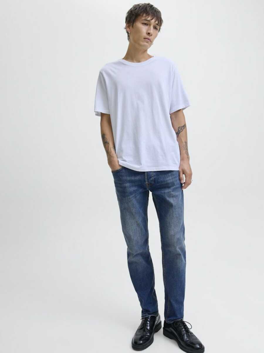 Jack Jones Mıke Tapered Fit Erkek Jean Pantolon 12290748 - 3