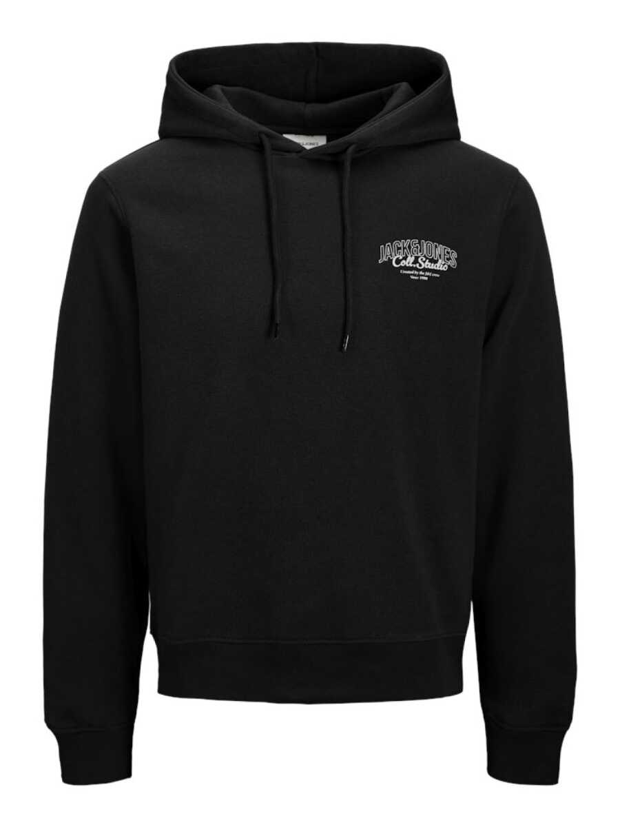 Jack Jones Mokoto Kapüşonlu Logo Regular Fit Erkek Sweat 12278606 - 1