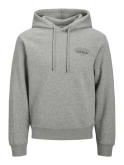 Jack Jones Mokoto Kapüşonlu Logo Regular Fit Erkek Sweat 12278606 
