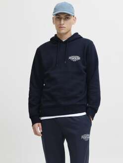 Jack Jones Mokoto Kapüşonlu Logo Regular Fit Erkek Sweat 12278606 