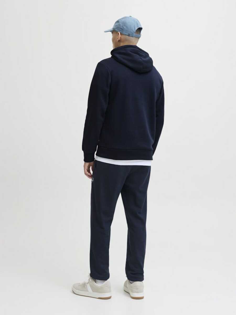 Jack Jones Mokoto Kapüşonlu Logo Regular Fit Erkek Sweat 12278606 - 4