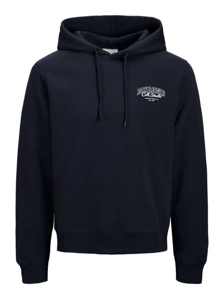 Jack Jones Mokoto Kapüşonlu Logo Regular Fit Erkek Sweat 12278606 - 5
