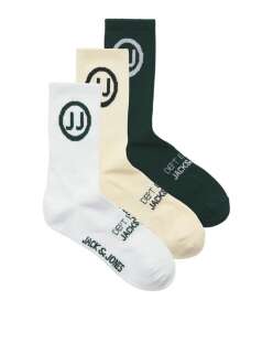 Jack Jones Mostar Tennıs 3 Lü Paket Erkek Çorap 12277067