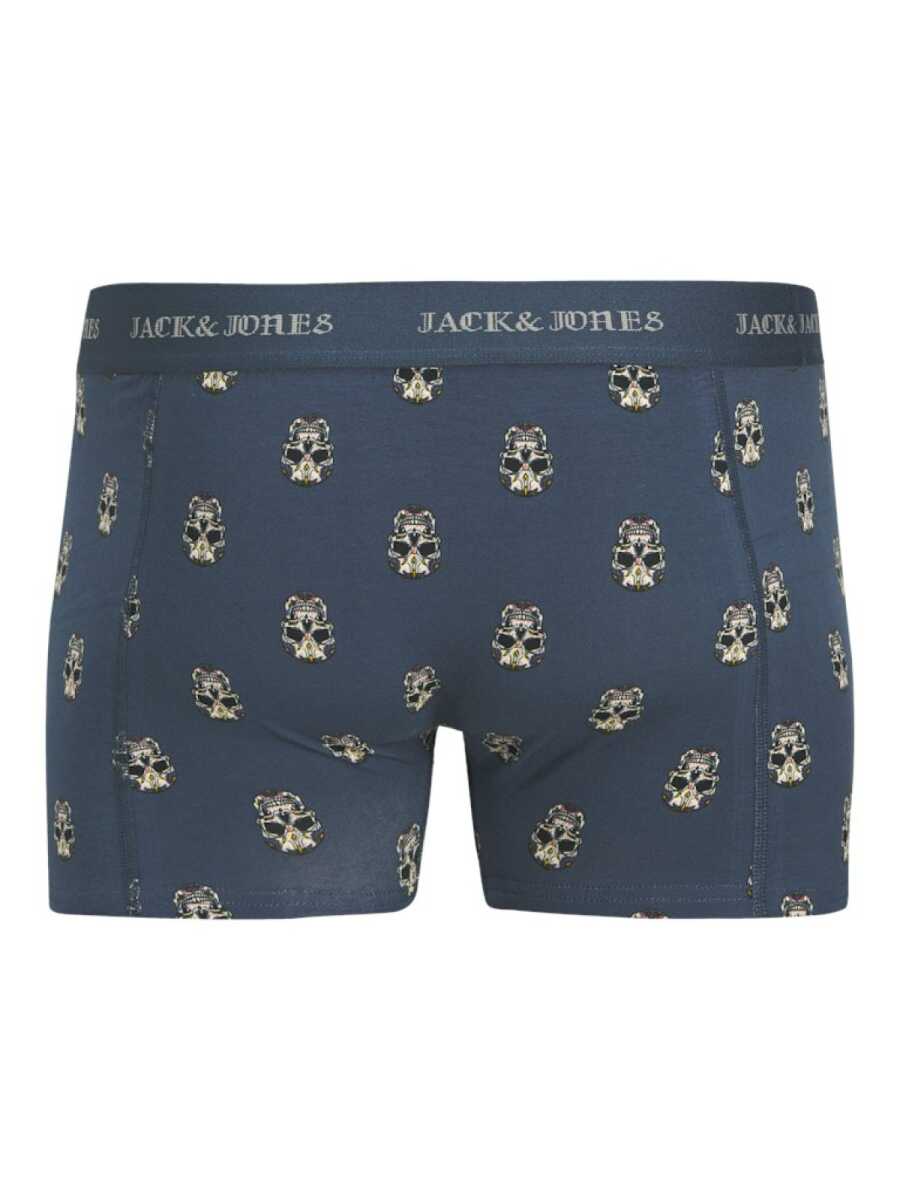 Jack Jones Murphy Skull 3 Lü Paket Erkek Boxer 12283379 - 3