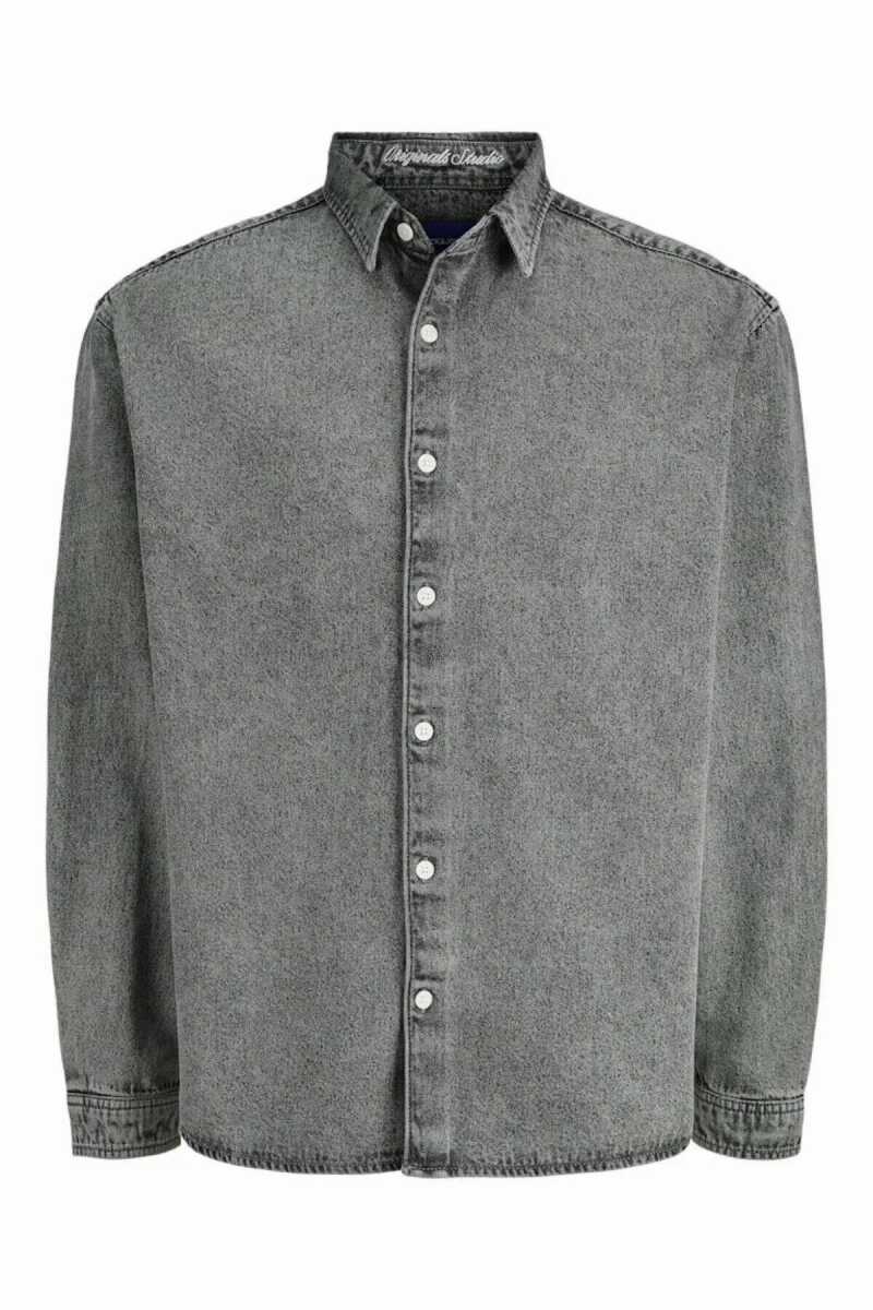 Jack Jones Norrebro Denim Loose Fit Erkek Jean Gömlek 12282775 - 1