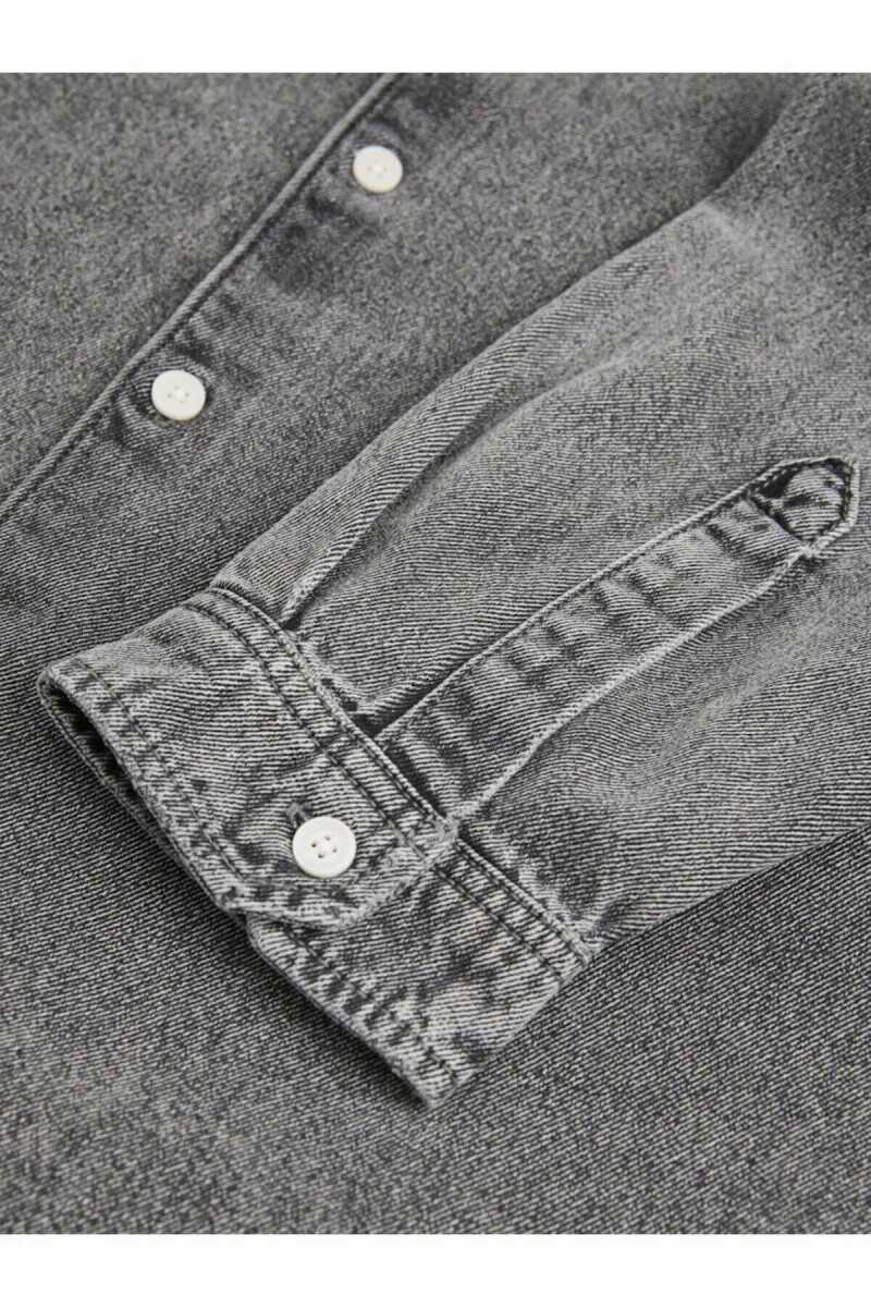 Jack Jones Norrebro Denim Loose Fit Erkek Jean Gömlek 12282775 - 5