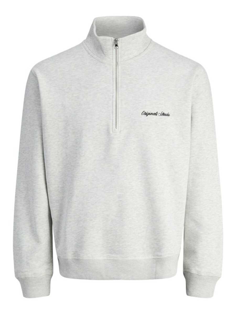 Jack Jones Norrebro Fermuarlı Yaka Relax Fit Erkek Sweat 12282899 - 1