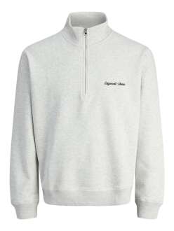 Jack Jones Norrebro Fermuarlı Yaka Relax Fit Erkek Sweat 12282899