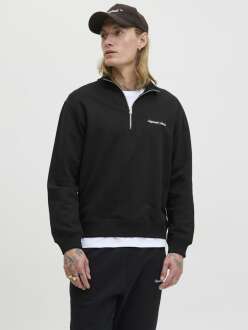 Jack Jones Norrebro Fermuarlı Yaka Relax Fit Erkek Sweat 12282899