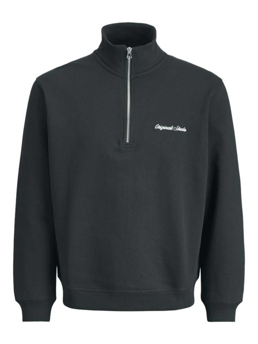 Jack Jones Norrebro Fermuarlı Yaka Relax Fit Erkek Sweat 12282899 - 5