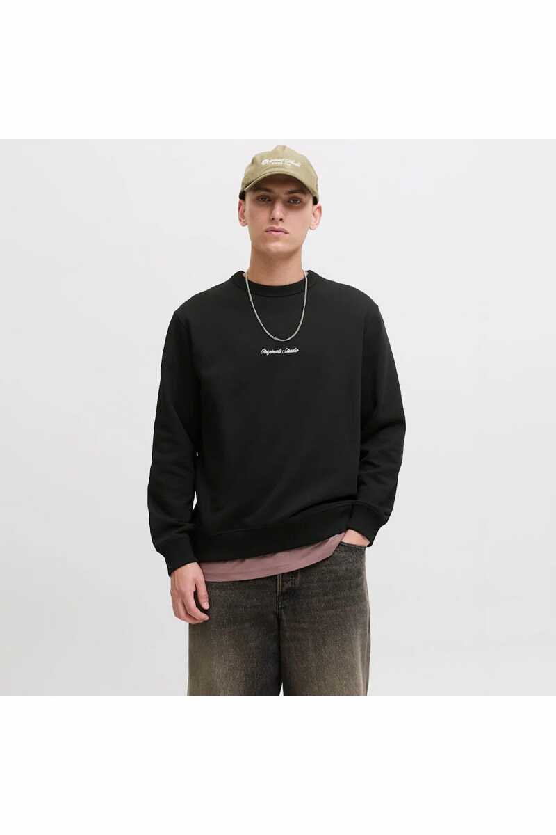 Jack Jones Norrebro Relax Fit Bisiklet Yaka Erkek Sweat 12282893 - 1