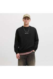 Jack Jones Norrebro Relax Fit Bisiklet Yaka Erkek Sweat 12282893