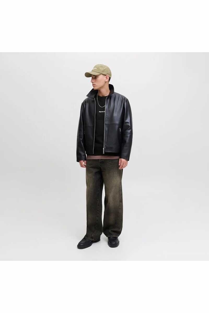 Jack Jones Norrebro Relax Fit Bisiklet Yaka Erkek Sweat 12282893 - 2