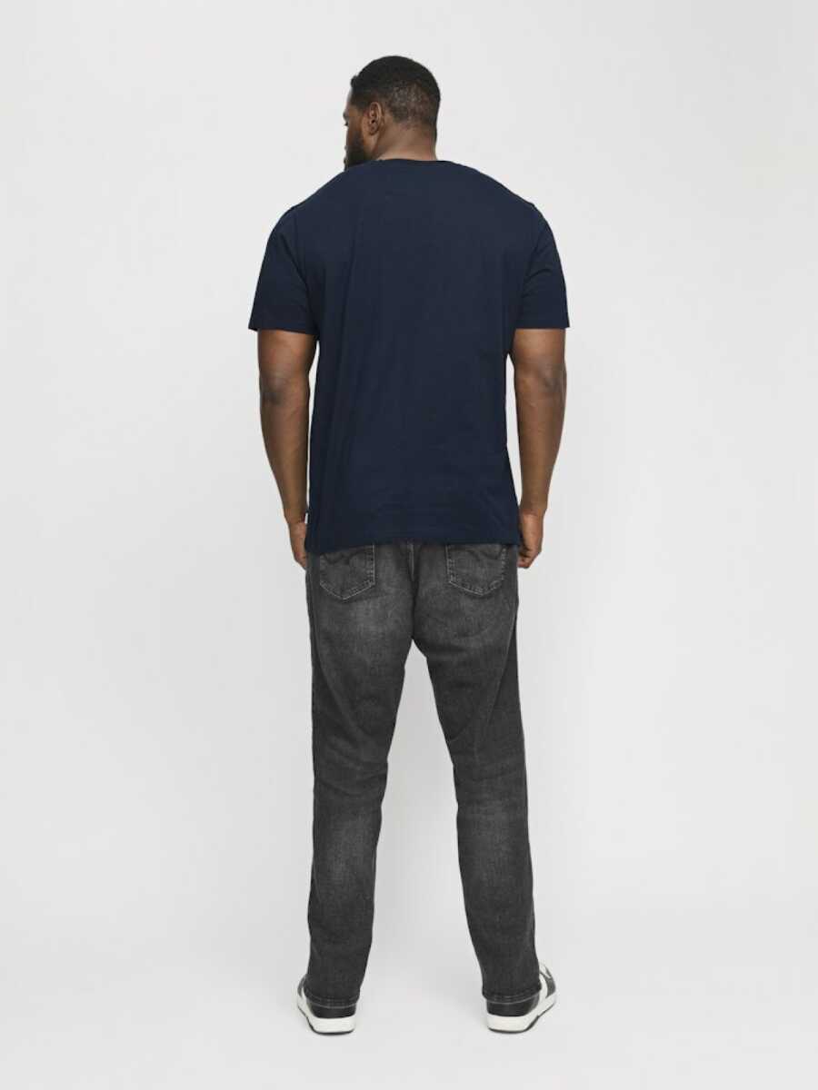Jack Jones Organıc Basıc Büyük Beden Erkek Tişört 12158482 - 4