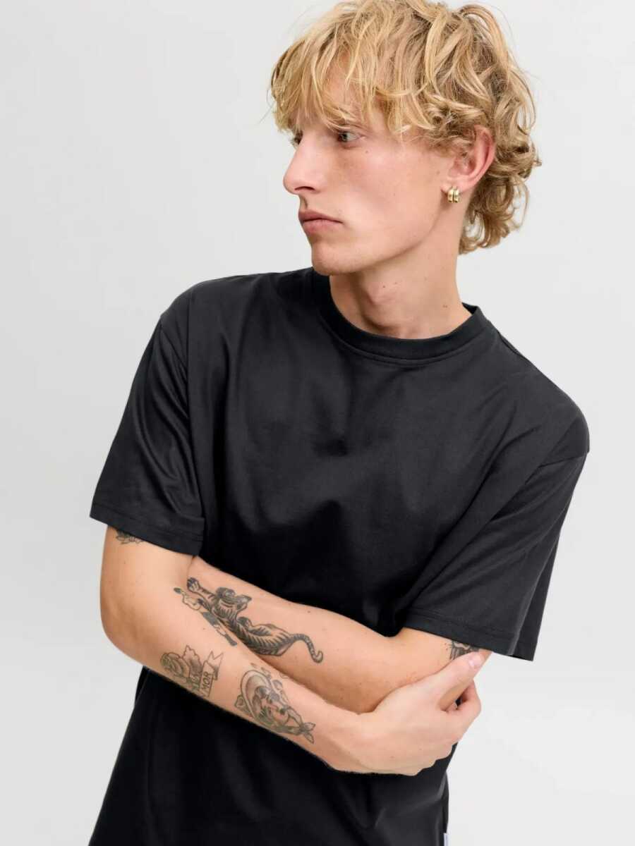 Jack Jones Organıc Relaxed Fit Erkek Tişört 12298752 - 3