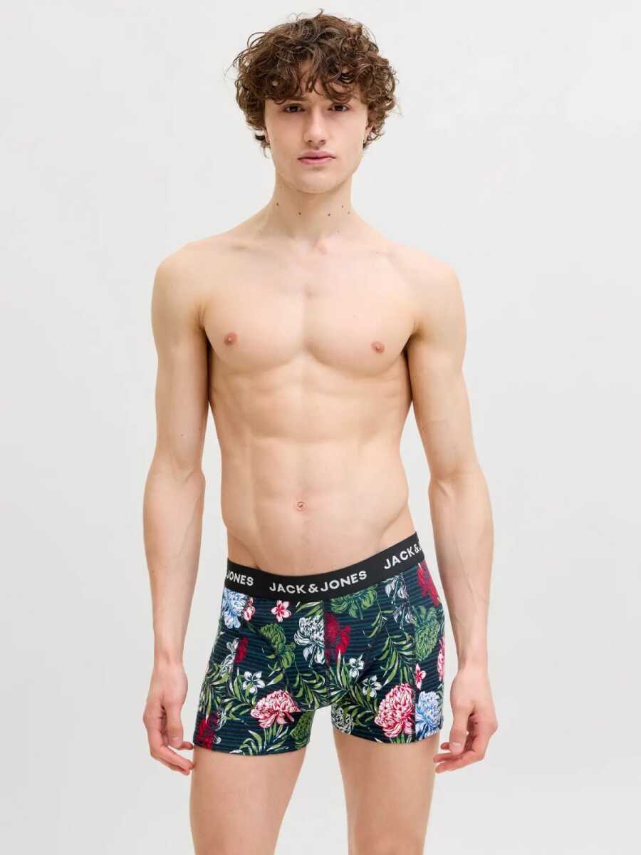 Jack Jones Ozzıe 5 Li Paket Erkek Boxer 12307722 - 4