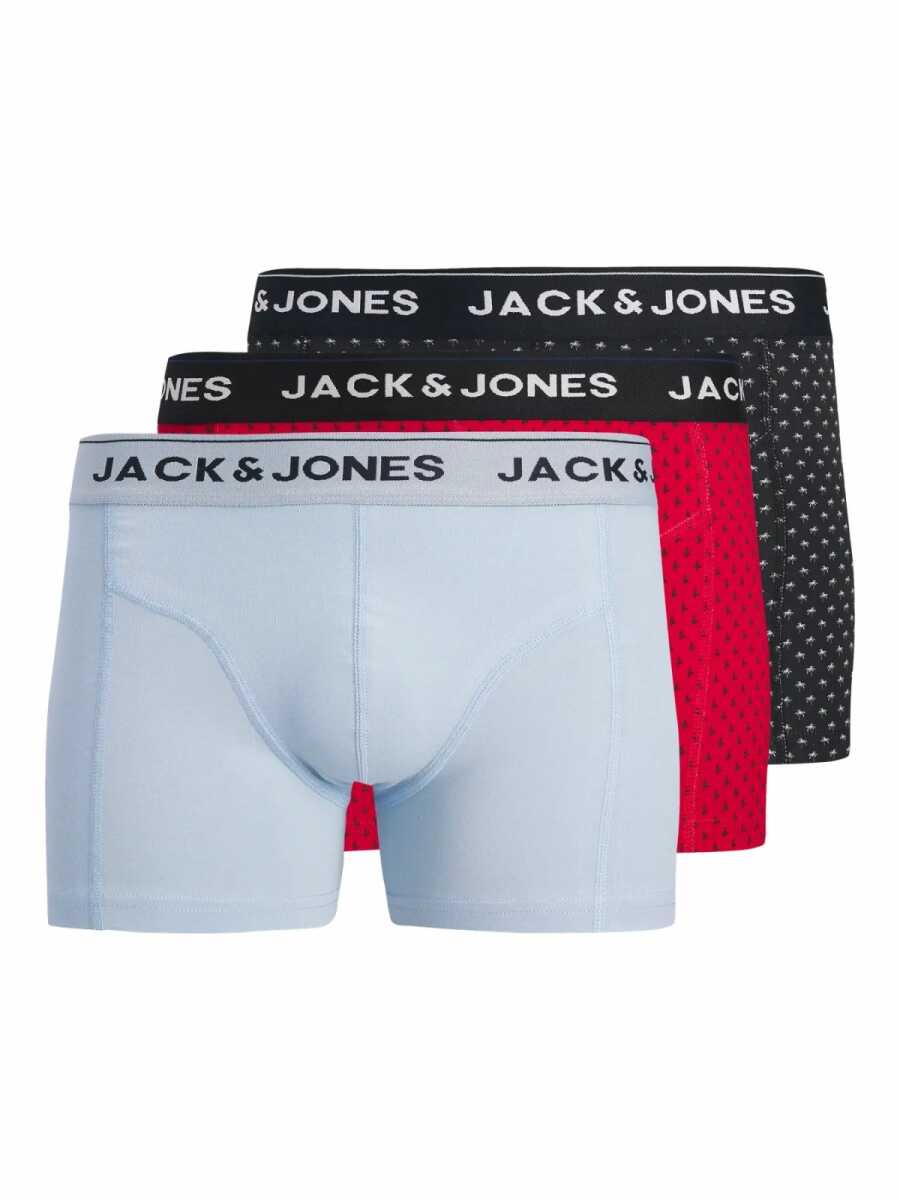 Jack Jones Palmtree 3 Lü Paket Erkek Boxer 12291160