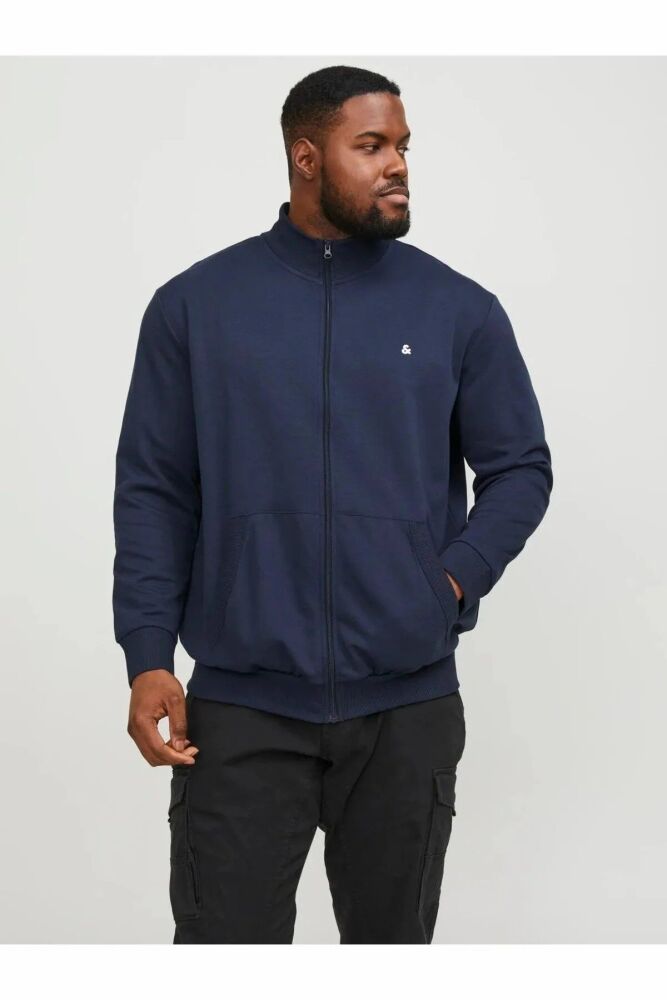 Jack Jones Paulos Büyük Beden Erkek Sweat 12253745 (1)