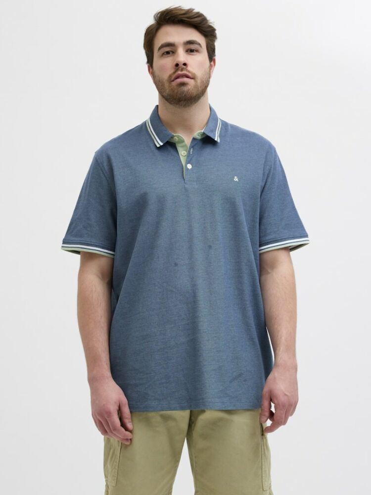 Jack Jones Paulos Büyük Beden Polo Erkek Tişört 12143859 (1)