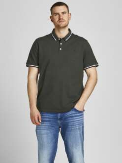 Jack Jones Paulos Büyük Beden Polo Erkek Tişört 12143859 