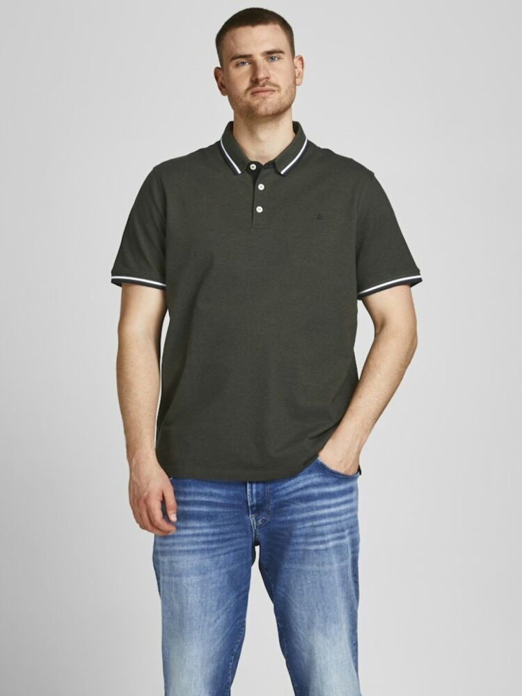Jack Jones Paulos Büyük Beden Polo Erkek Tişört 12143859