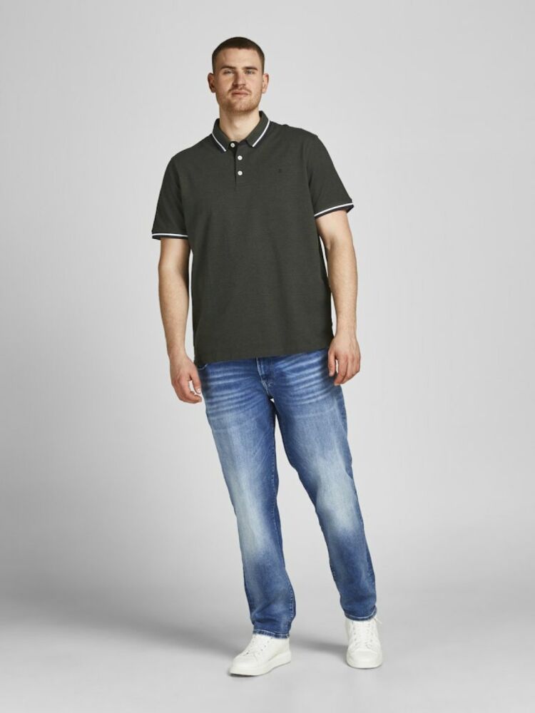 Jack Jones Paulos Büyük Beden Polo Erkek Tişört 12143859 (1)