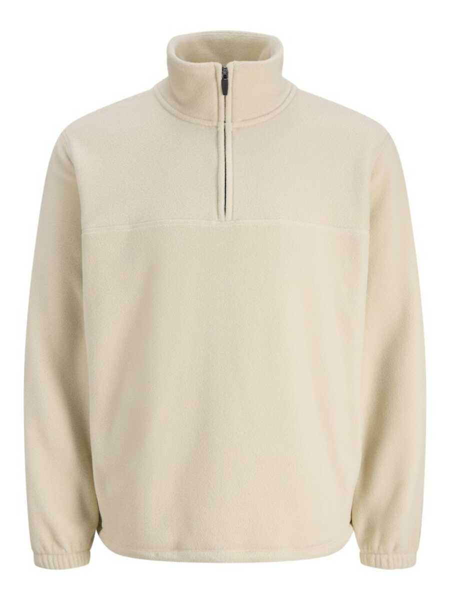 Jack Jones Poınt Fleece Fermuarlı Yaka Erkek Polar 12285670 - Jack Jones