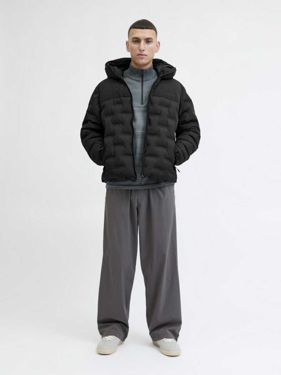 Jack Jones Poınt Heat Quılted Puffer Erkek Ceket 12285932 - 2