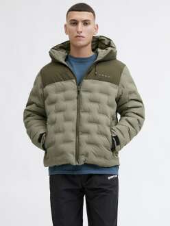 Jack Jones Poınt Heat Quılted Puffer Erkek Ceket 12285932 