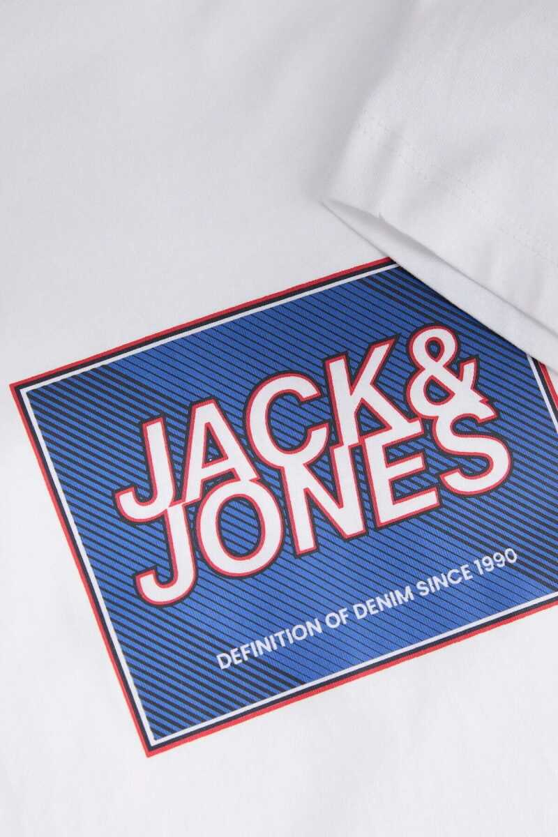 Jack Jones Raın Logo Erkek Tişört 12288097 - 3