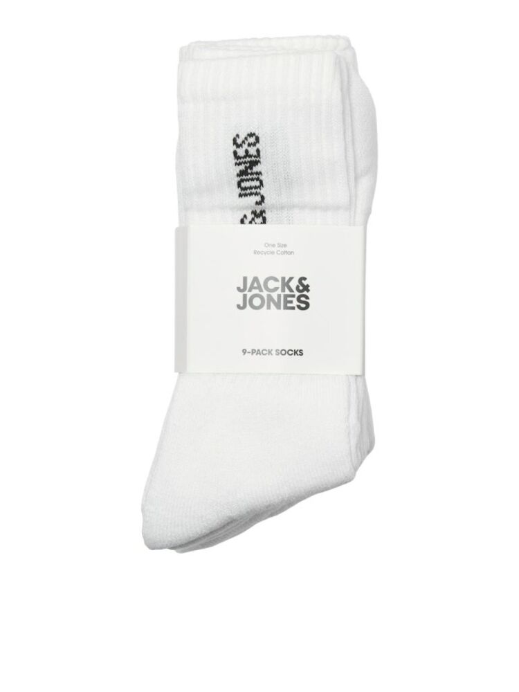 Jack Jones Regen Tennıs 9 Lu Paket Erkek Çorap 12266607 (1)