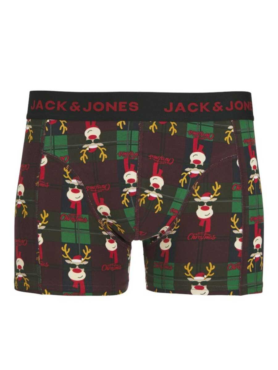 Jack Jones Rudolph 2 Çorap 1 Boxer Paket 12285137 (1)